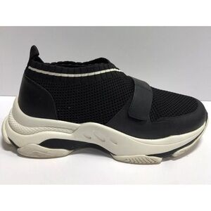 Steve Madden Women’s Medina Black Sneakers, Size 9 M.